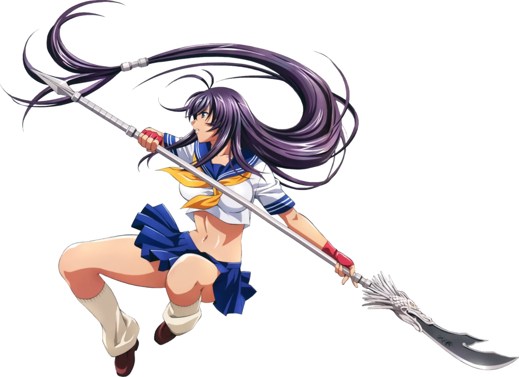 Fantasy Girls Top 10 Girls Of Anime - Anime Pg Warrior Transparent (1024x743), Png Download