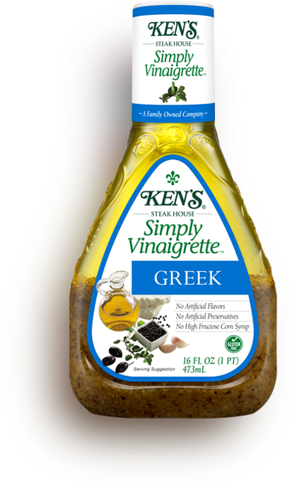 Simply Vinaigrette Greek (530x736), Png Download