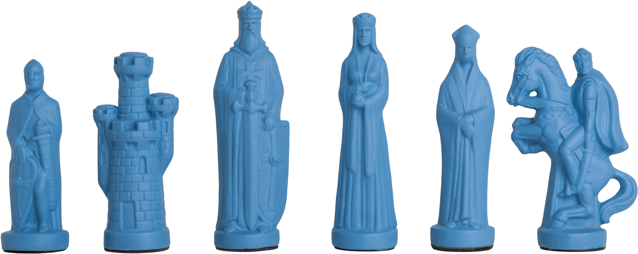 The Camelot Series Luxury Porcelain Chess Set - House Of Staunton (2112x971), Png Download