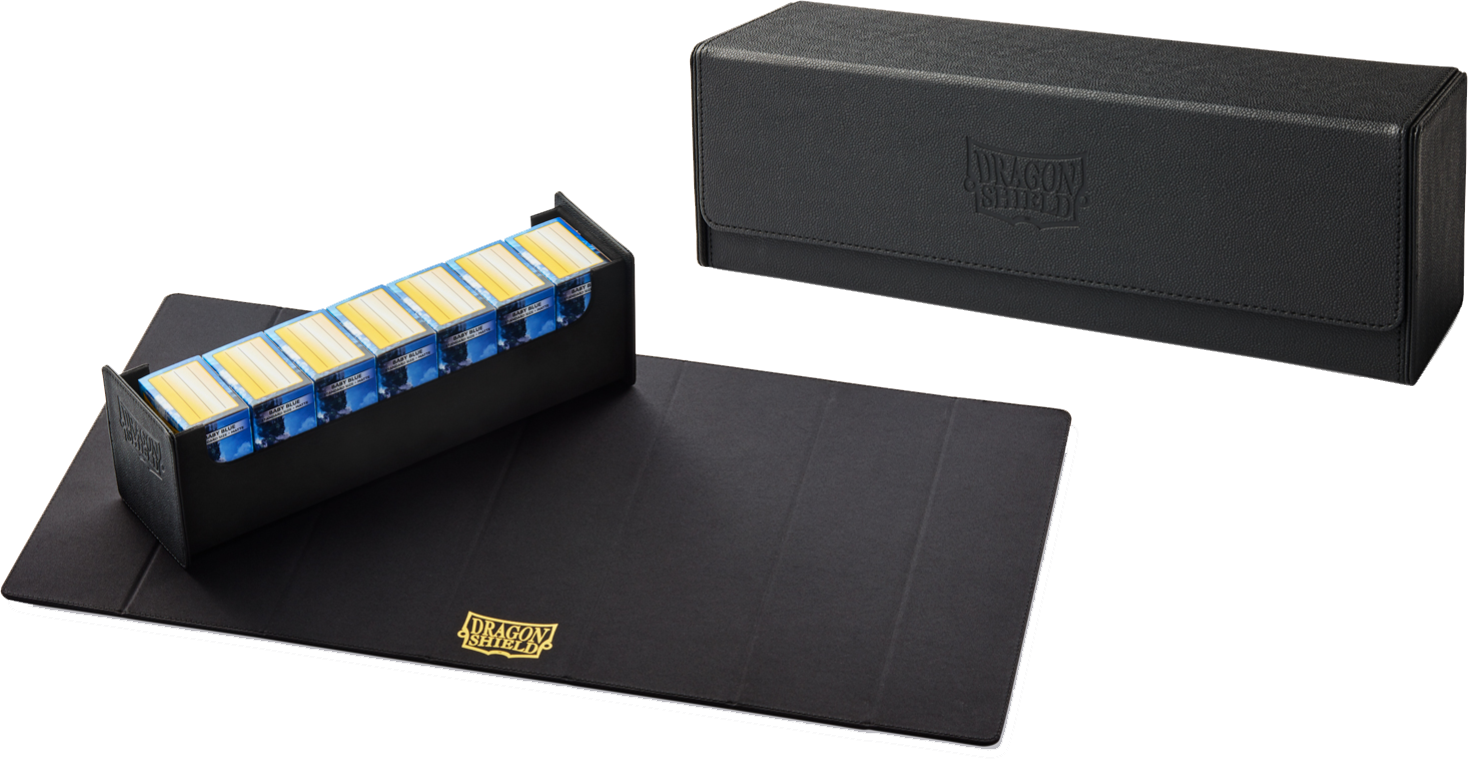 Dragon Shield Nest 500 Deck Box Magic Carpet Black - Dragon Shield Magic Carpet (1468x759), Png Download