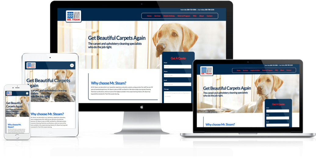 Mr Steam Carpet Cleaning - Carpet Cleaning (1184x729), Png Download