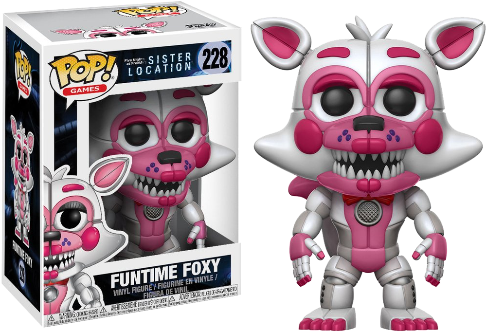 Pop Figure Five Nights At Freddy's Sister Location - Fnaf Sl Funko Pop (1024x731), Png Download