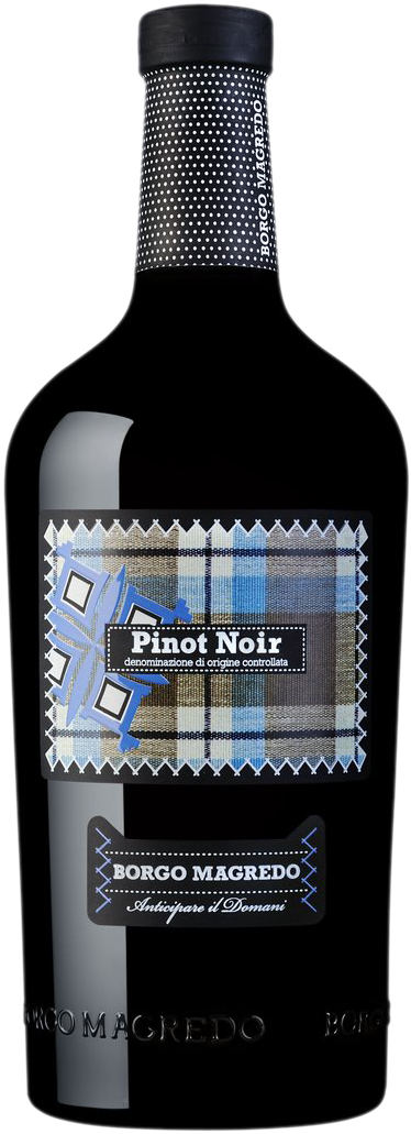 Pinot Nero Borgo Magredo (398x1059), Png Download