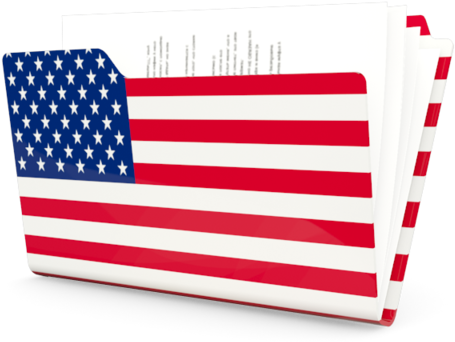 Round Usa Independence Day Flag Large Wall Clock (640x480), Png Download
