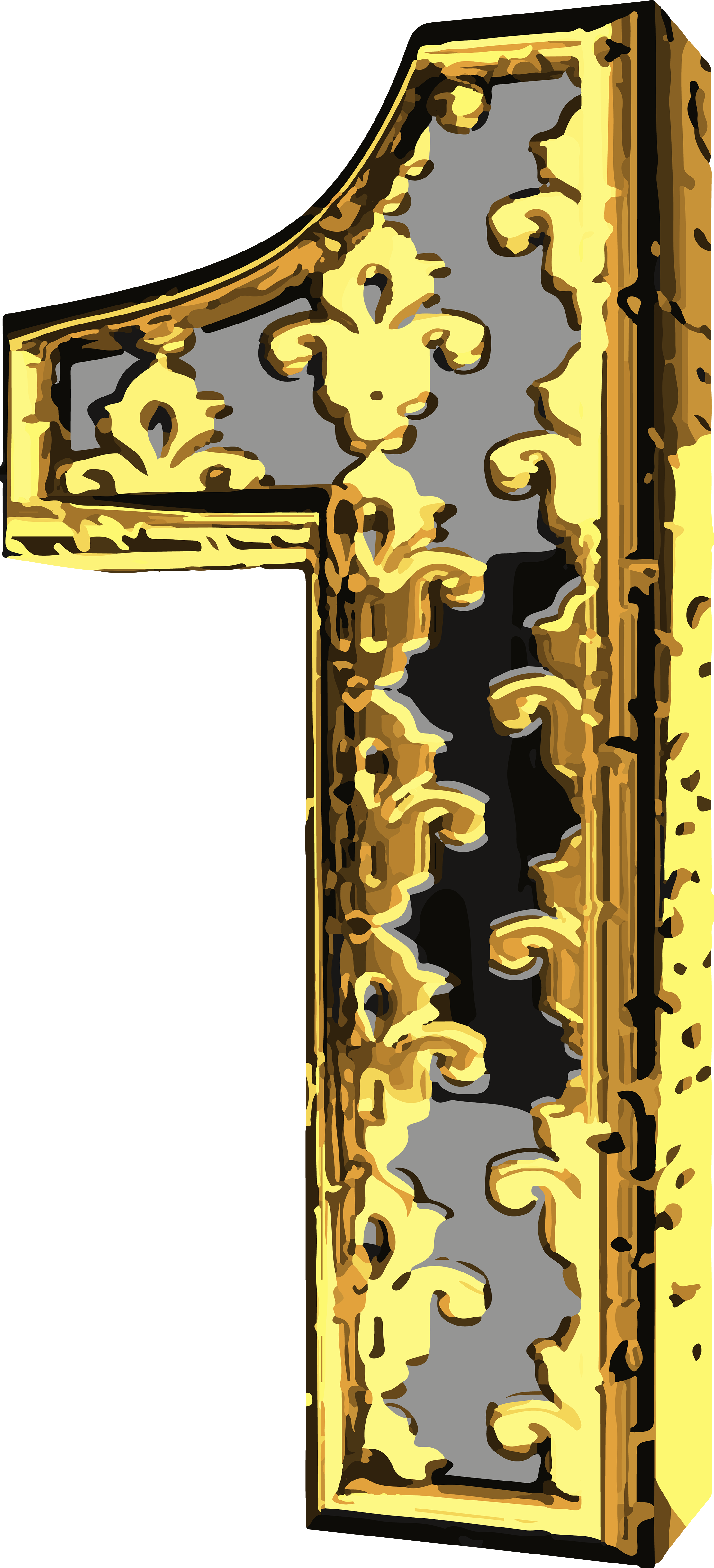 Numbers Elegant (2328x5000), Png Download