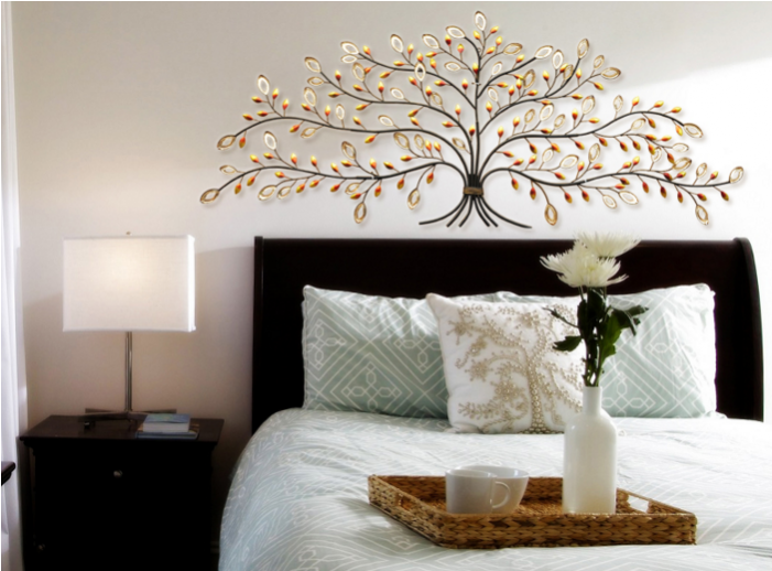 Tree Decor Ideas Very - Metal Tree Art Wall Decor Living Room (700x700), Png Download