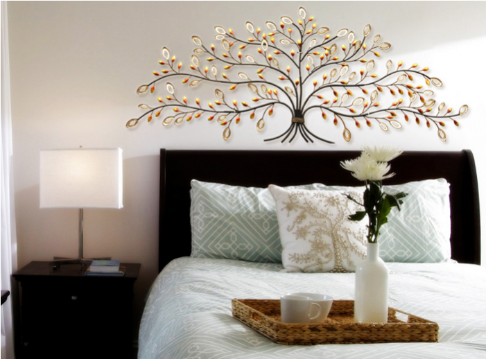 pics Bedroom Metal Wall Decor Ideas metal tree art wall decor living room