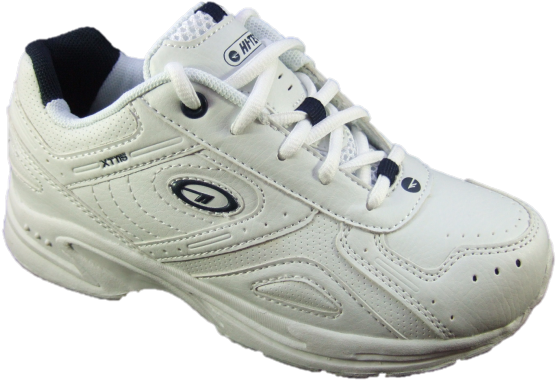 Hi-tec Xt115 White Lace Trainer - Sports Shoes (650x488), Png Download