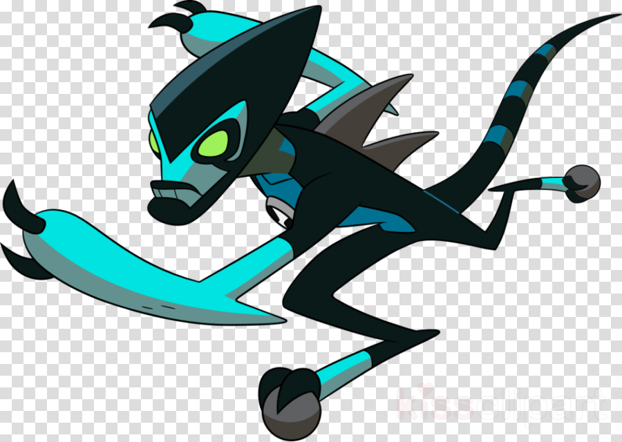 Ben 10 Basic Xlr8 Action Figure [race Accessories] (900x640), Png Download