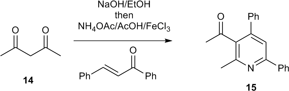 Kroehnke Pyridine Figure 3 - Diagram (1016x345), Png Download