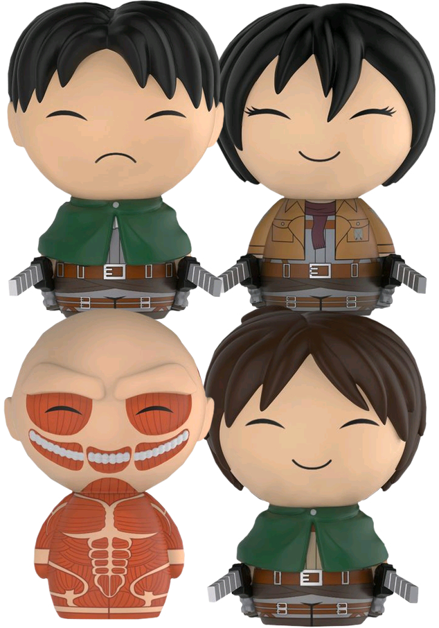 Attack - Funko Dorbz Attack On Titan (634x906), Png Download