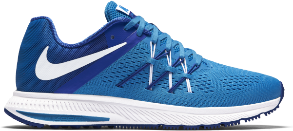 Nike Zoom Winflo 3 831561 001 Men's Running Shoes (600x600), Png Download