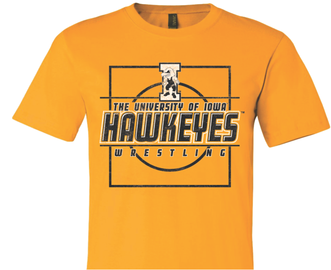 Iowa Wrestling Mar - Tucker Gott T Shirt (652x553), Png Download