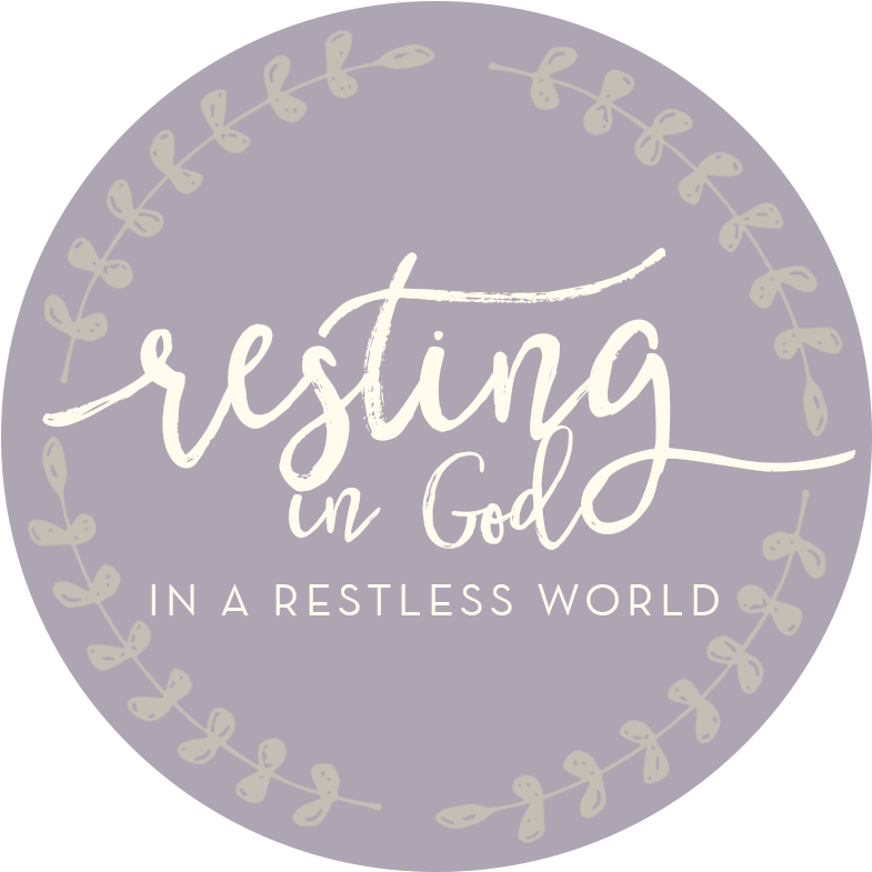 Resting In God Logo Color With Purple Back - Gourmet (900x900), Png Download