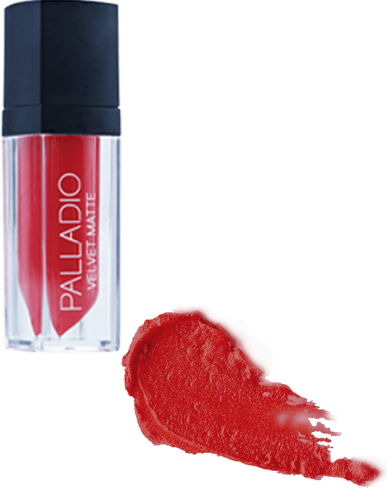 Palladio Velvet Matte Liquid Lipstick - Lip Gloss (789x995), Png Download
