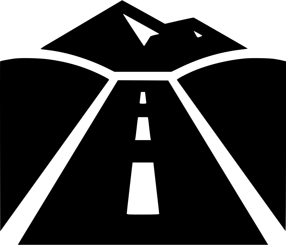 Png File Svg - Free Road Icon (980x838), Png Download