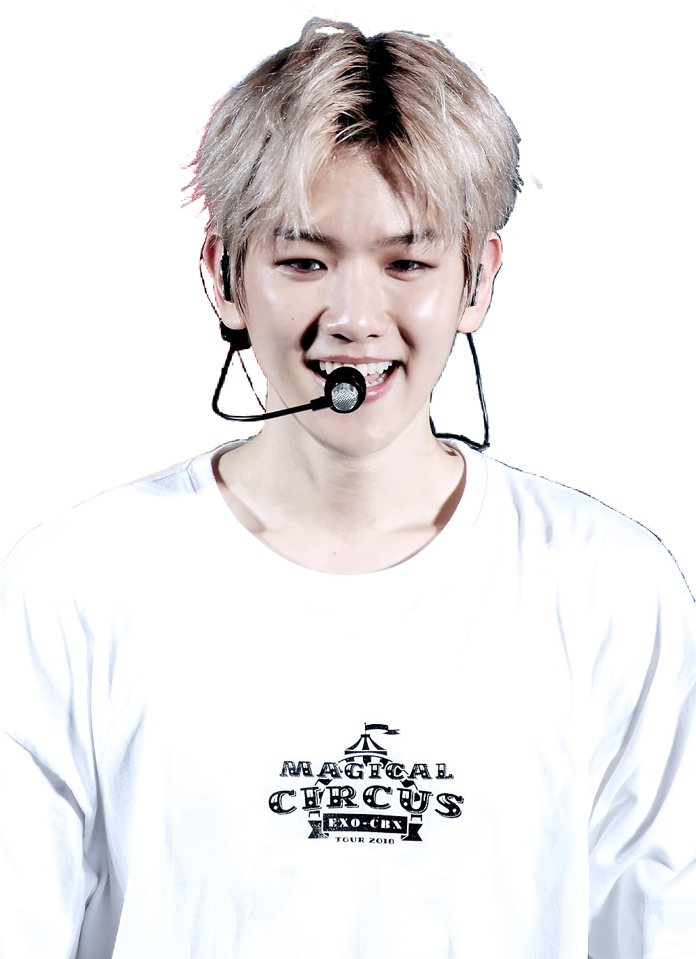 Exo Baekhyun Kpop Beauty Handsome Smile Png Baekhyun - Baekhyun 2018 Smile (999x1376), Png Download