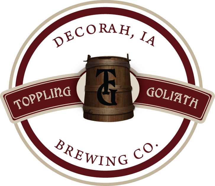 Little Bit Of Sweetness, Just Enough Bitterness - Toppling Goliath Brewing Logo (727x628), Png Download