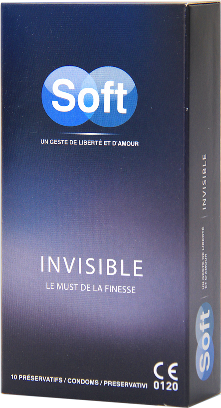 Soft Invisible - Preservatif Soft (900x900), Png Download