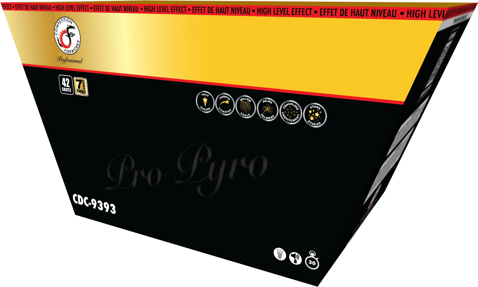 Pro Pyro Cdc-9393 - Cdc (1936x1167), Png Download