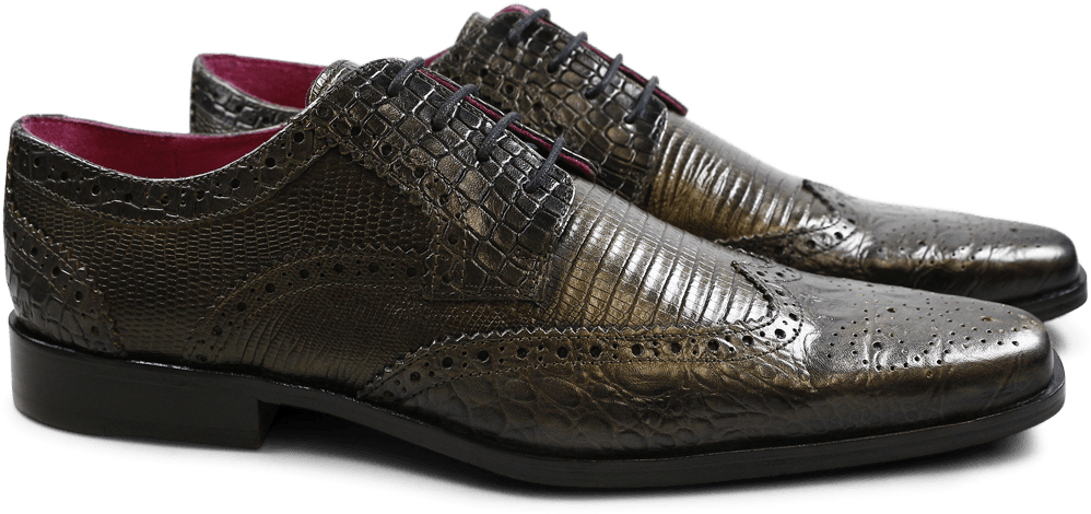 Derby Shoes Mark 3 Big Croco Guana Light Crock Lizzard - Sneakers (1024x1024), Png Download