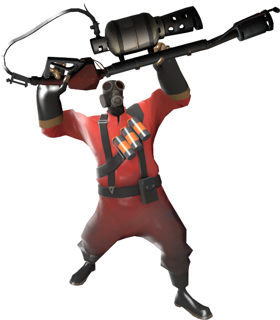 Pyro - Pyro Taunt (667x667), Png Download
