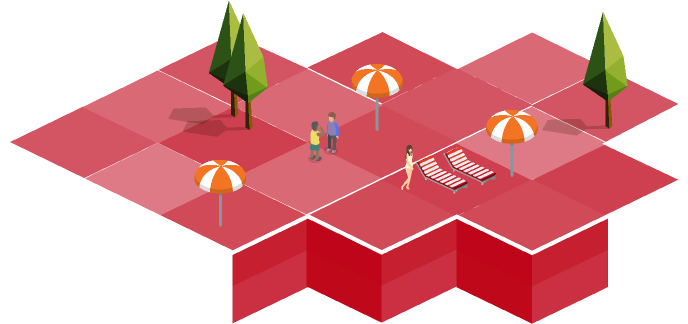 Section 05 Lost - Origami (4200x2100), Png Download