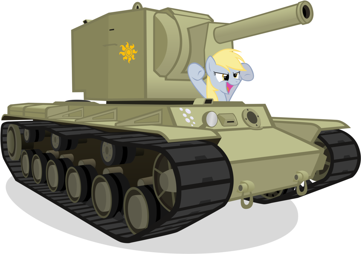 Cartoon Tank Cannon Png Svg Black And White - Worldoftanks Kv2 (1280x896), Png Download