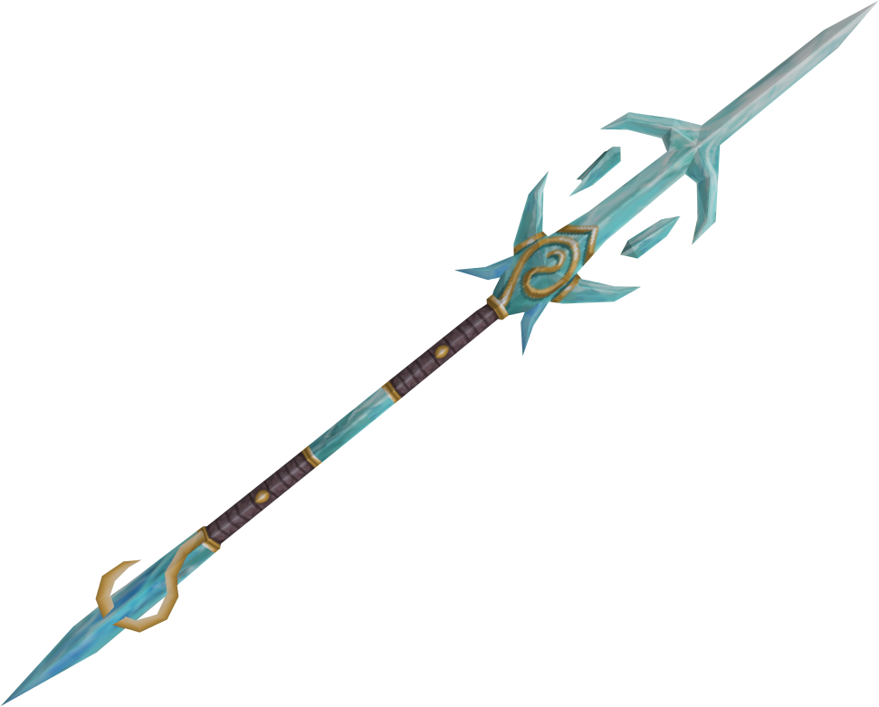 Crystal Staff (971x781), Png Download