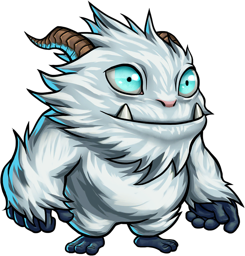 Pet Itty Bitty Yeti - Yeti (819x856), Png Download