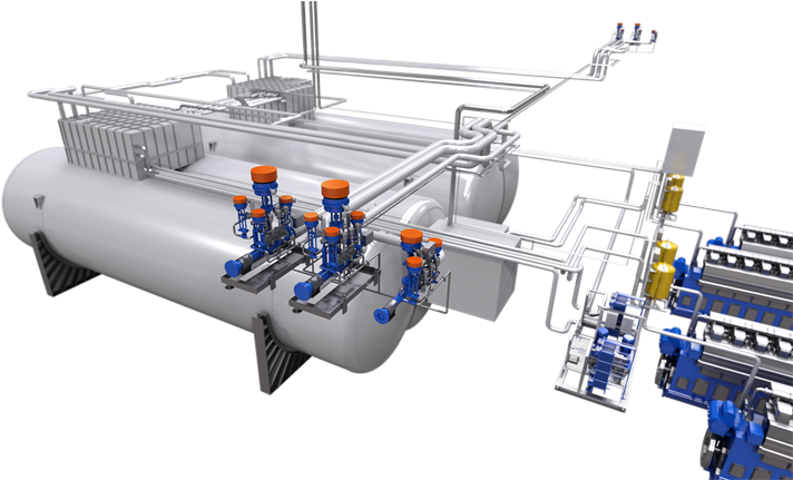 Lng Pack-cam05 - Wartsila Lng Bunkering Unit (764x430), Png Download