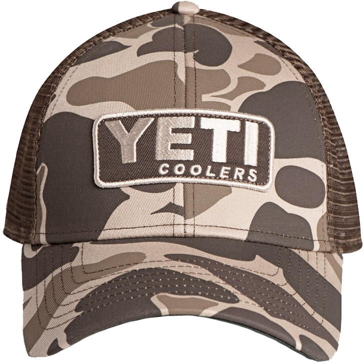 Yeti Custom Camo Hat With Patch - Yeti Coolers (758x758), Png Download