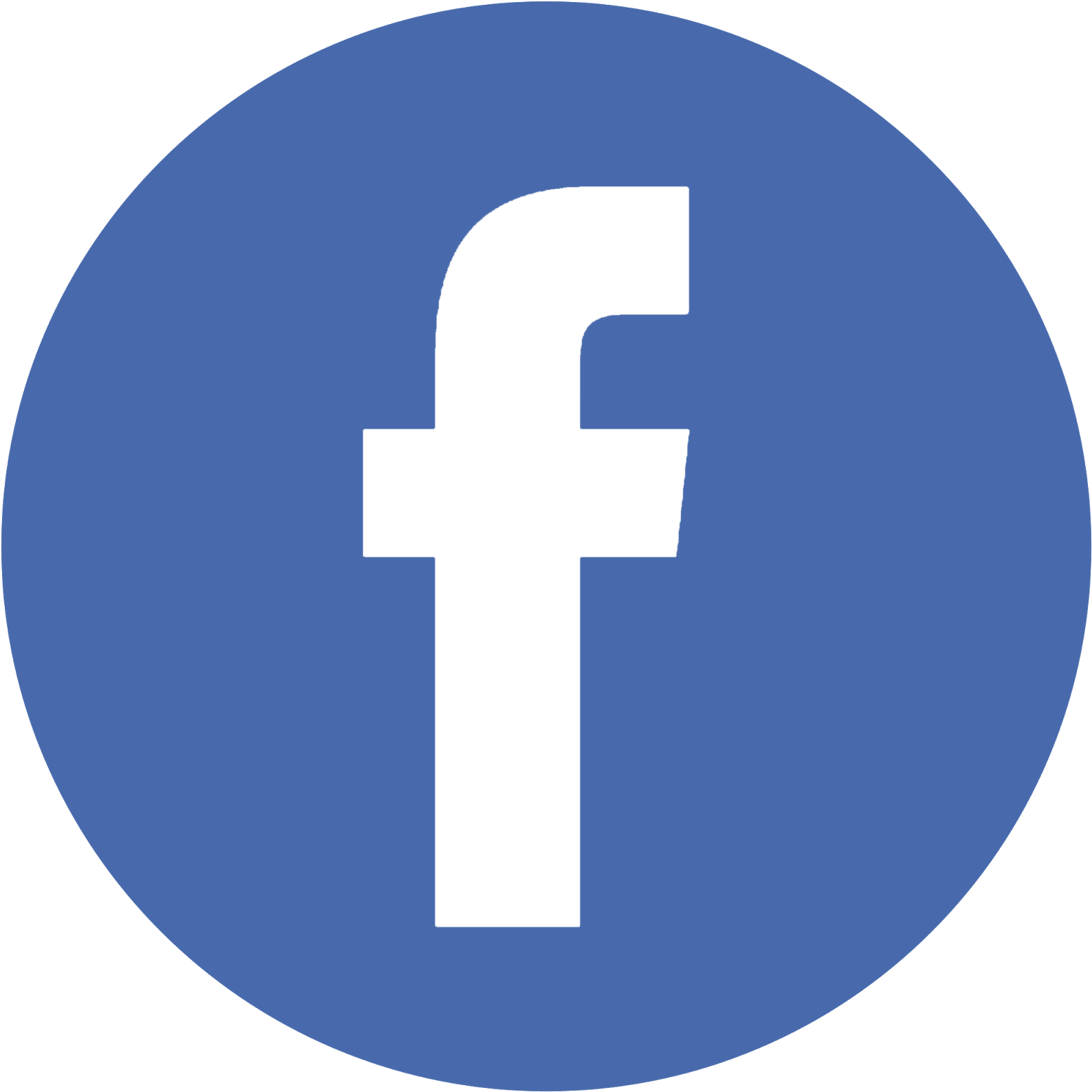 Download Facebook Twitter Instagram Pinterest - Facebook Logo In Circle  Without Background PNG Image with No Background 