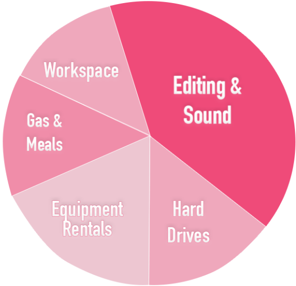 The Raised Funds Will Be Divided To Fund Camera & Sound - Circle (695x695), Png Download