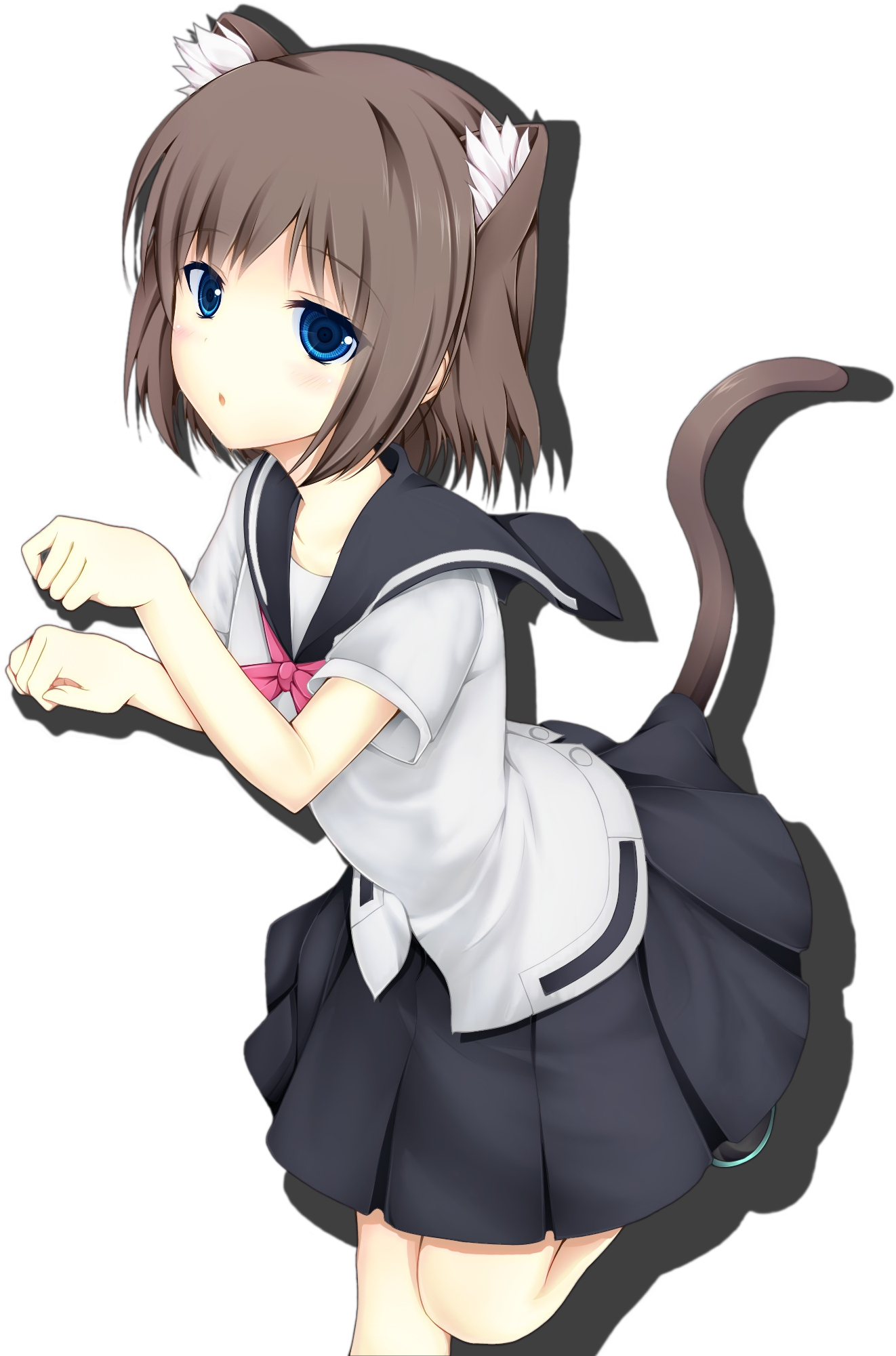 Anime Neko - Sniikz Skins (3000x2000), Png Download