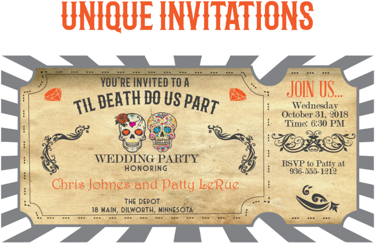 Invites-01 (1000x773), Png Download