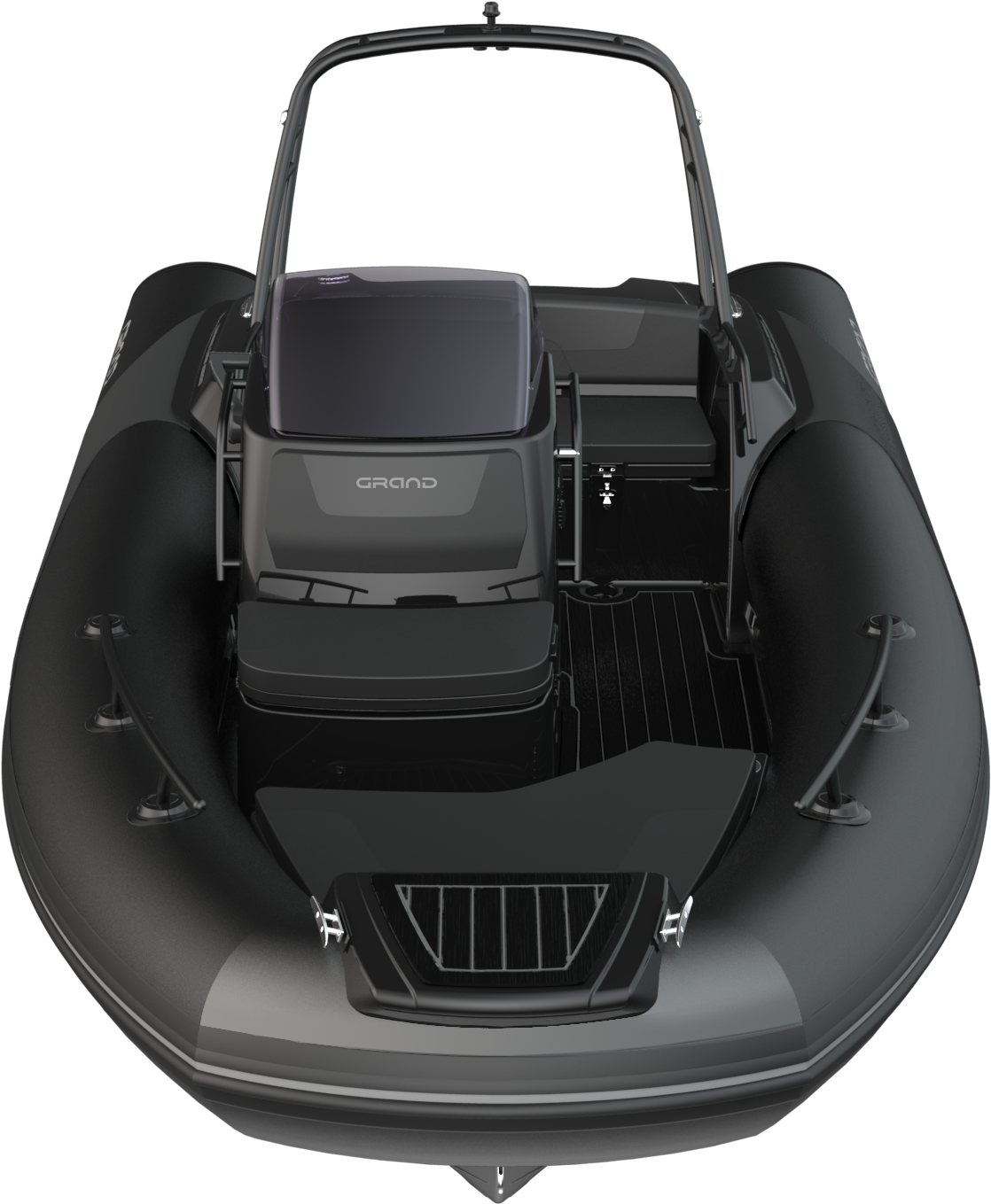 Grand Golden Line G500 Ube - Rigid-hulled Inflatable Boat (2560x1440), Png Download