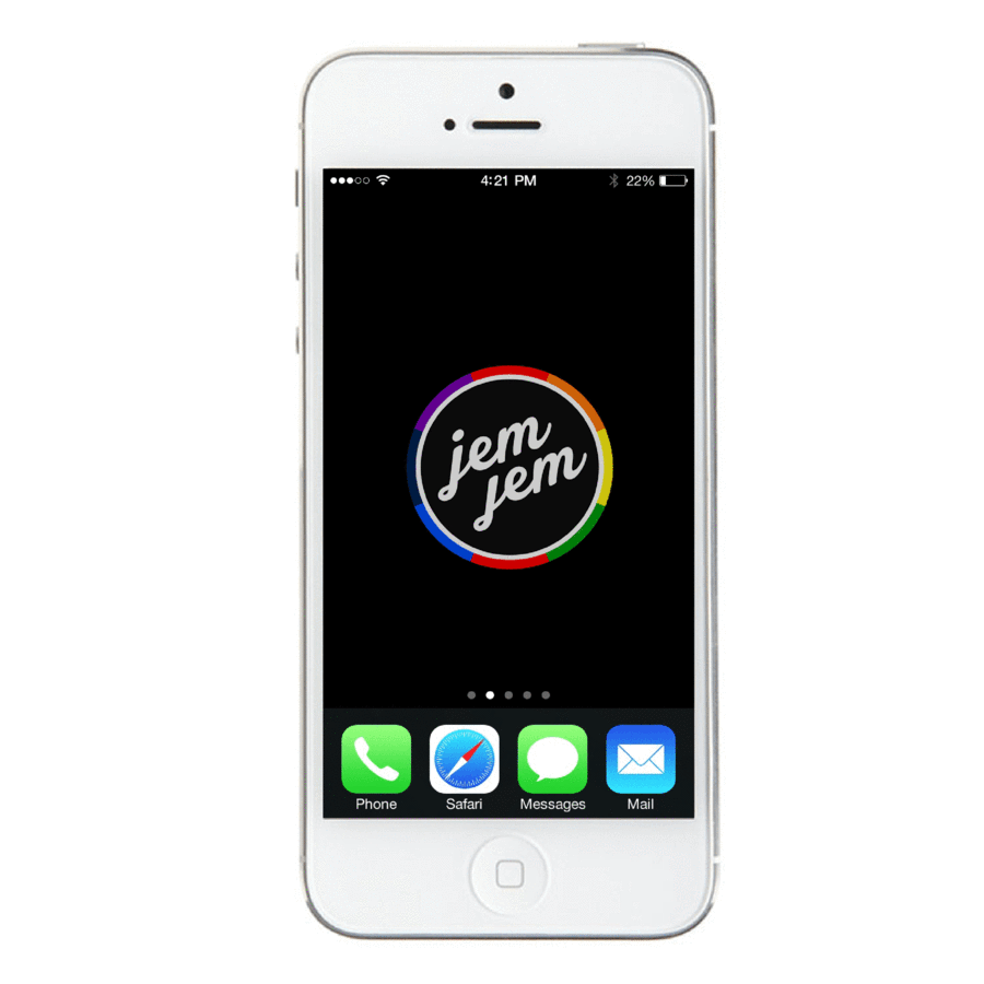 Refurbished Apple Iphone 5 At&t White 32gb Bundle (a1428) - Jemjem (900x900), Png Download