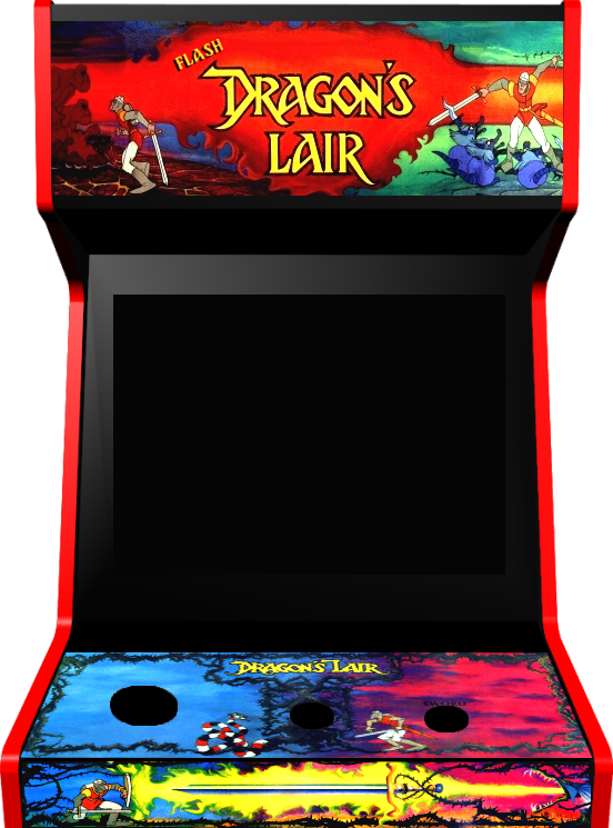 El Cubil Del Dragon, La Leyenda Vive On-line - Dragon's Lair Video Game (552x745), Png Download