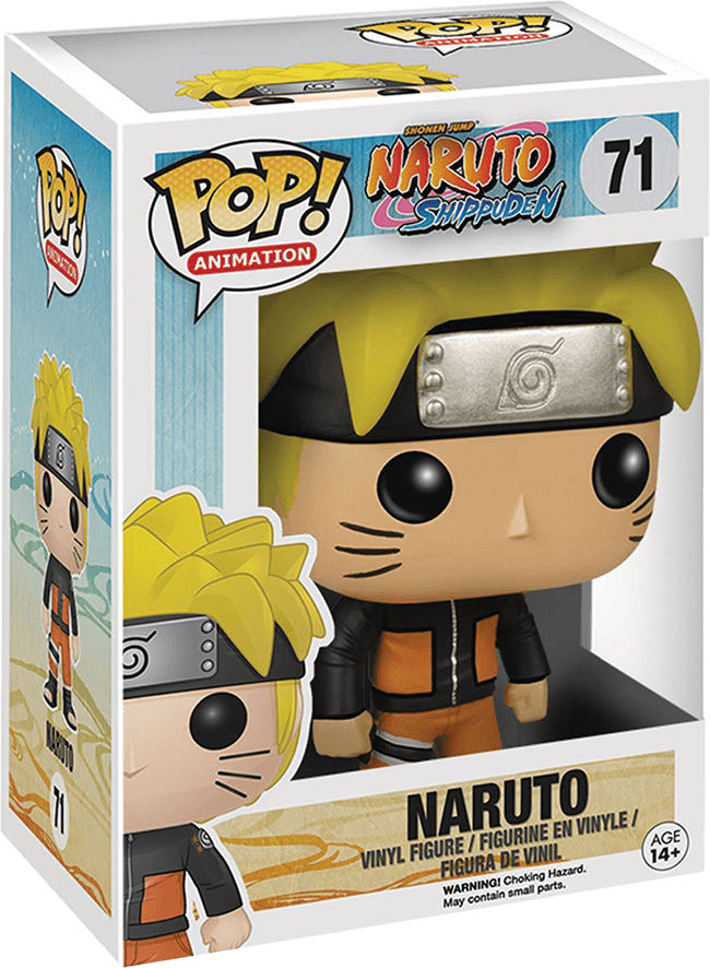 Funko Pop Animation Naruto Shippuden Naruto Uzumaki - Funko Pop Anime: Naruto Naruto Action Figure (650x886), Png Download