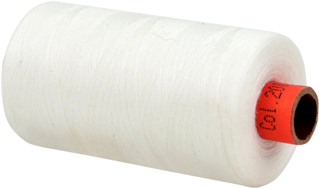 Rasant Thread Core Spun Polyester Cotton White Reels - Thread (600x600), Png Download