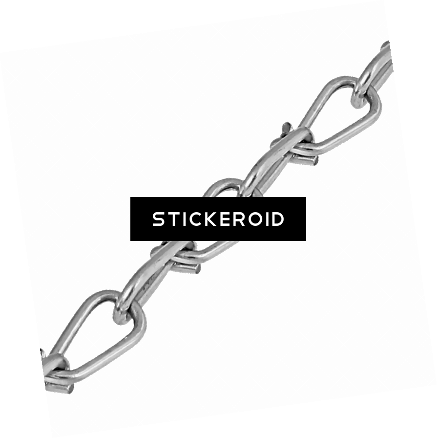 Circle Chain - Řetěz Uzlovaný Din5686 1,4mm Zn (cívka) 7708.14 (895x896), Png Download