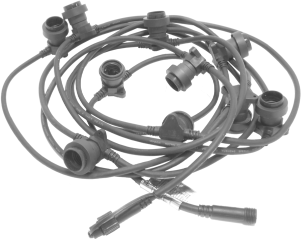 Light Chain Extra Connecta - Star Partylight B 22, Excluding Bulbs And Starter Cable (600x600), Png Download