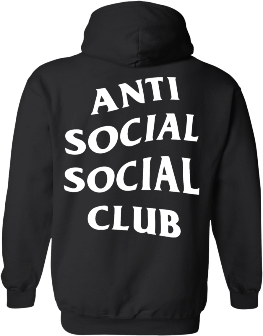 Anti Social Club Hoodie - Bt21 Antisocial Social Club (1155x1155), Png Download