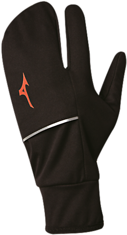 Mizuno, Breath Thermo Windproof Lobster Mitt Unisex - Pearl Izumi P.r.o Amfib Lobster Glove (964x600), Png Download