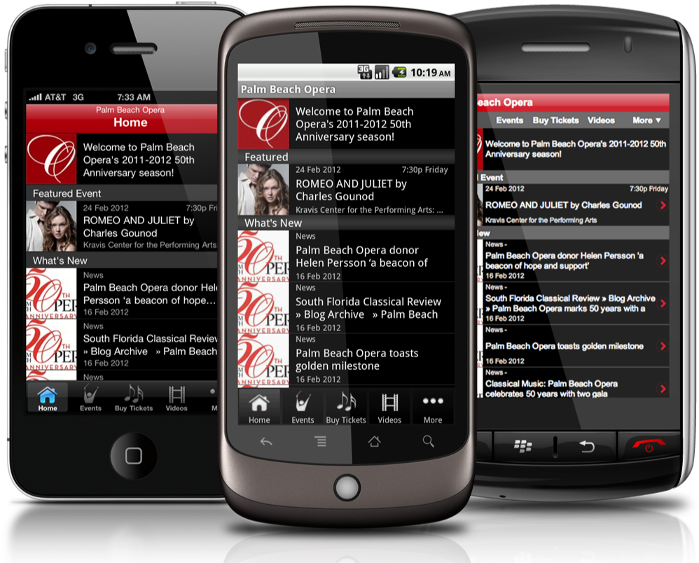 Palm Beach Opera Engages Mobile Audiences With An Iphone - Levi Roots (1000x843), Png Download