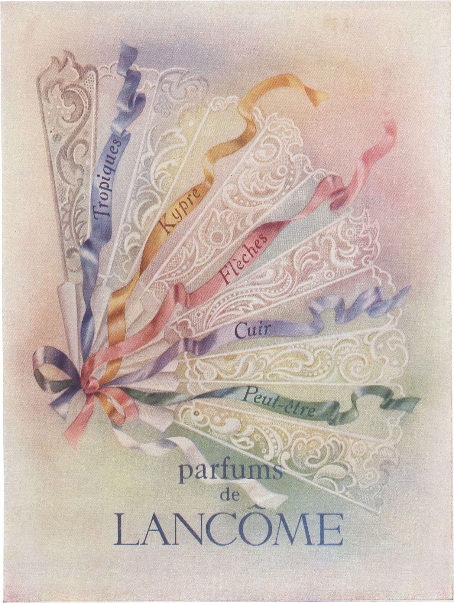 Lancome Vintage Perfume Ads (1993x1993), Png Download