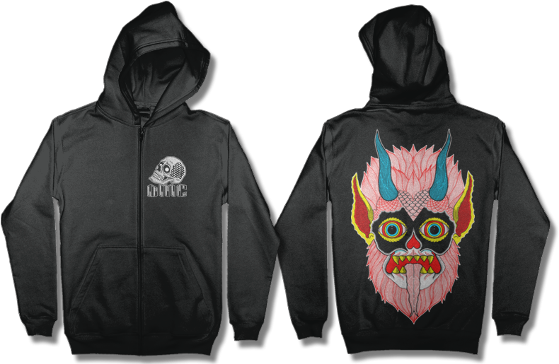Krampus (hoody) - Hoodie (796x514), Png Download