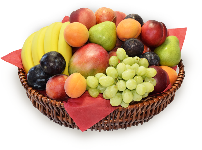 Fruit Basket - San Francisco Bay Area (696x518), Png Download