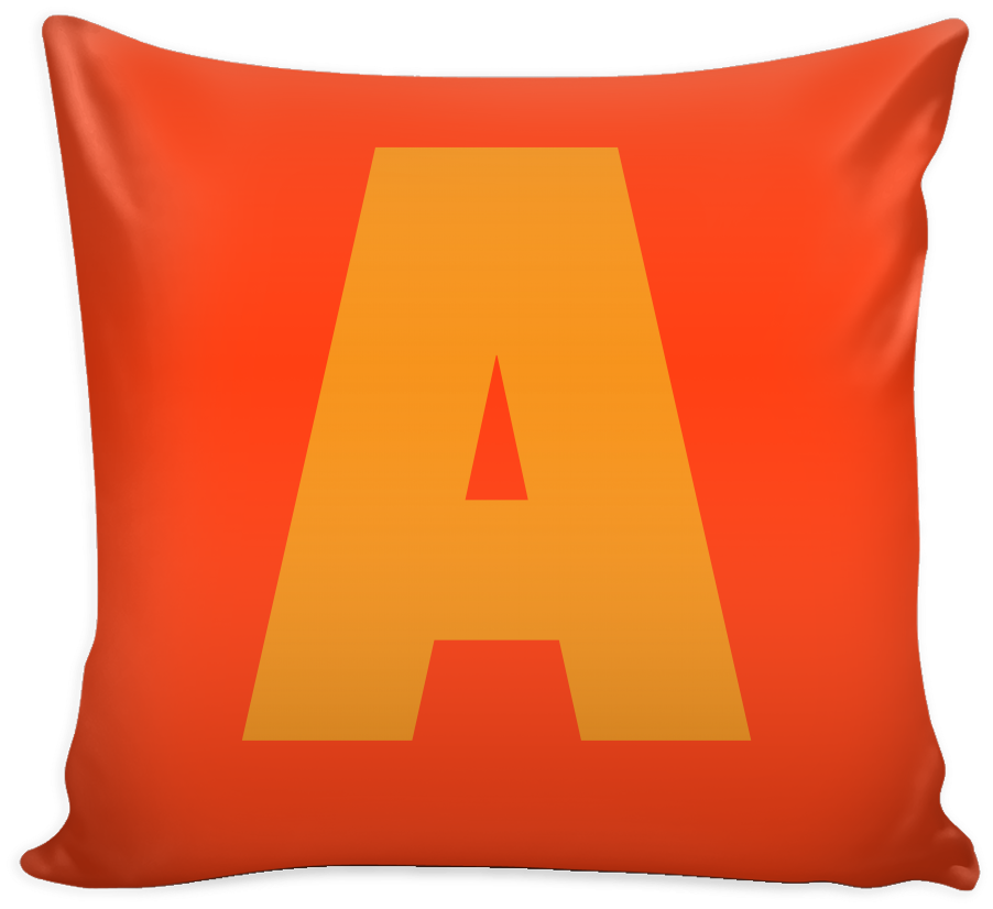 Letter A Alvin And The Chipmunks Style Cushion - Christmas Pillows Png (1024x1024), Png Download